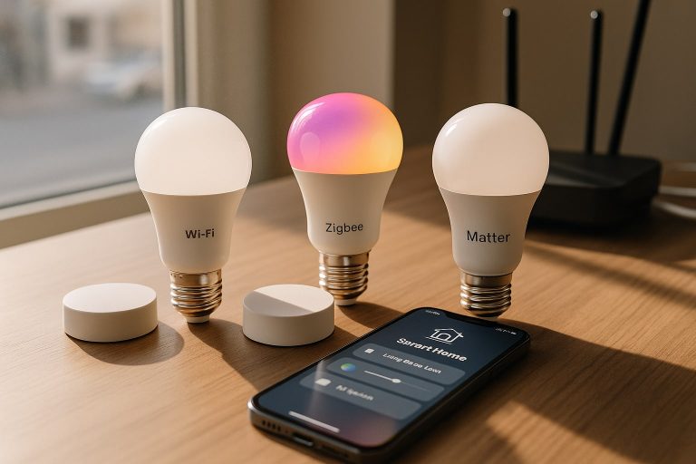 Bombillas inteligentes: cuándo compensa Wi-Fi, Zigbee o Matter según tu instalación Bombillas inteligentes: cuándo compensa Wi-Fi, Zigbee o Matter según tu instalación