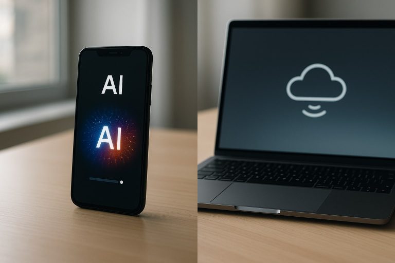 IA en local vs IA en la nube: cómo elegir según privacidad y uso IA en local vs IA en la nube: cómo elegir según privacidad y uso
