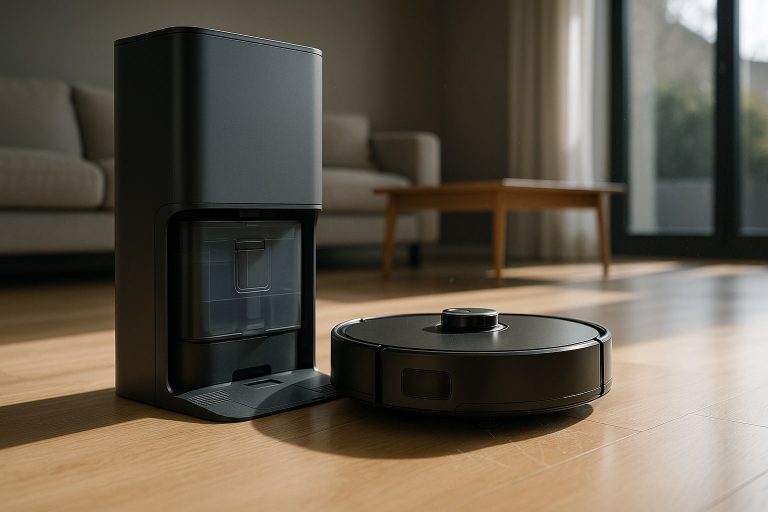 Robot aspirador con vaciado automático: cuándo compensa pagar el extra Robot aspirador con vaciado automático: cuándo compensa pagar el extra