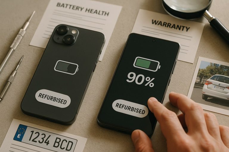 Cómo elegir móvil reacondicionado sin llevarte sorpresas: qué mirar en batería, grado y garantía Cómo elegir móvil reacondicionado sin llevarte sorpresas: qué mirar en batería, grado y garantía