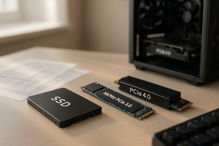 Cómo elegir SSD para gaming: cuándo compensa PCIe 4.0 y cuándo un SATA basta Cómo elegir SSD para gaming: cuándo compensa PCIe 4.0 y cuándo un SATA basta