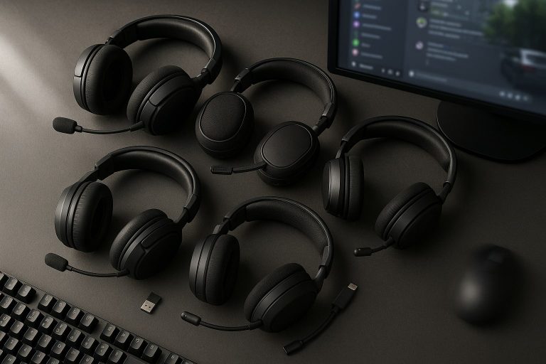 Top 5 auriculares gaming inalámbricos por menos de 200 €: ranking por autonomía, latencia y calidad de micro Top 5 auriculares gaming inalámbricos por menos de 200 €: ranking por autonomía, latencia y calidad de micro